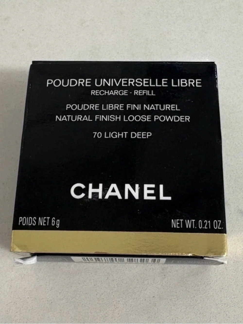 CHANEL Poudre Universelle Libre Loose Powder 70 Light Deep On-The-Go NIB